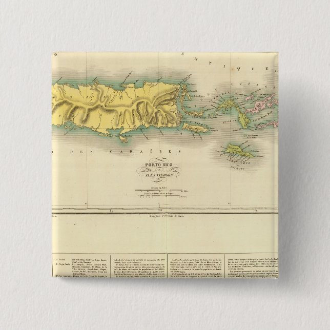 Puerto Rico, Jungfrau Button (Vorderseite)