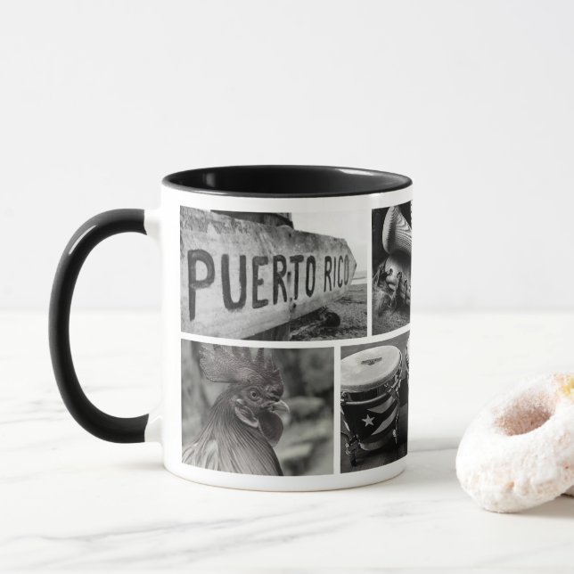 Puerto Rico Kaffee Cup/ Tasse (Mit Donut)
