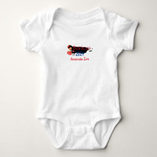 Puerto Rico Karte Baby Oneseis Strampler