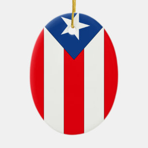 Puerto Rico Keramik Ornament