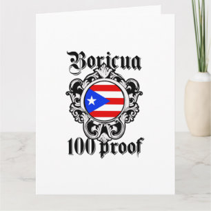 Puerto Rico Klappkarte Karte