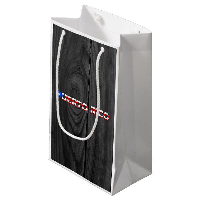 Puerto Rico Kleine Geschenktüte (Vorderseite Schrägansicht)