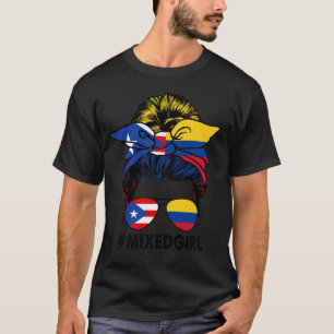 Puerto Rico Kolumbien Flagge Puerto Rico Kolumbien T-Shirt