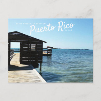 Puerto Rico, Lajas, Playa Rosada, La Parguera Postkarte