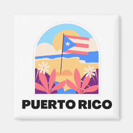 Puerto Rico Landscape Magnet
