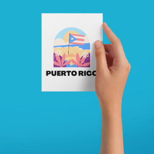 Puerto Rico Landschaftspostkarte Postkarte