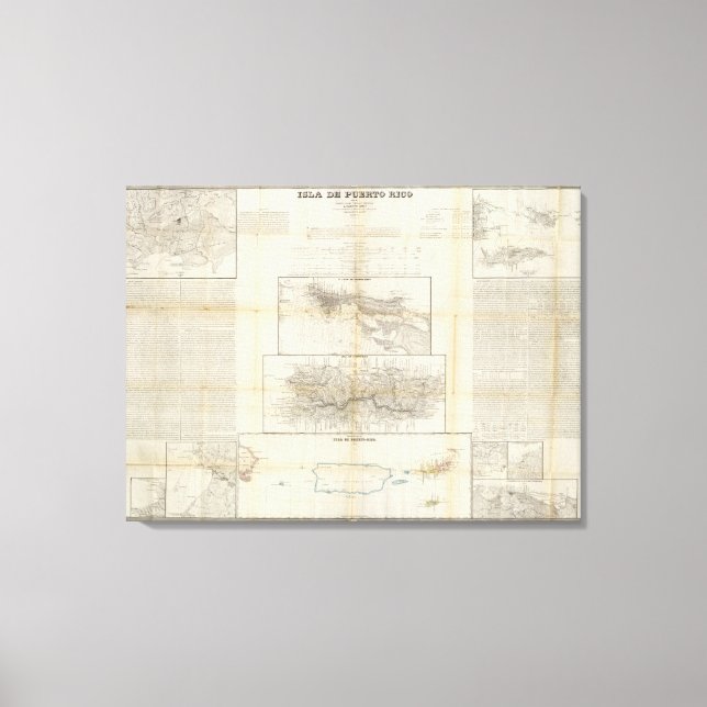 Puerto Rico Leinwanddruck (Vorderseite)