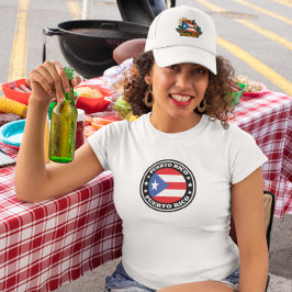 Puerto Rico Logo für die nationale Flagge T-Shirt