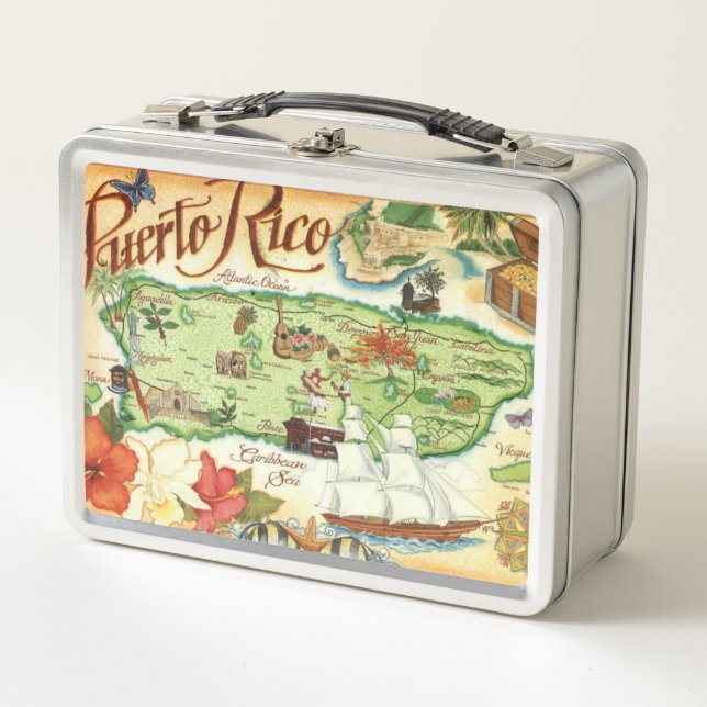 Puerto Rico Lunch Box (Vorderseite)