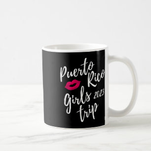 Puerto Rico Mädchen-Trip 2023 Junggesellinnen-Absc Kaffeetasse