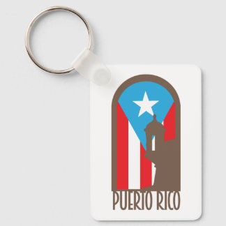 Puerto Rico Morro Garita Bogen Schlüsselanhänger