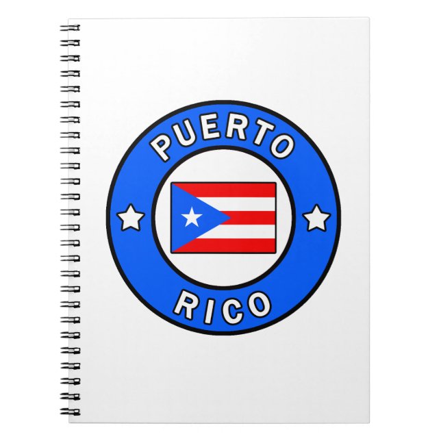 Puerto Rico Notizblock (Vorderseite)