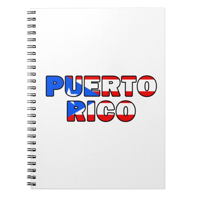 Puerto Rico Notizblock (Vorderseite)