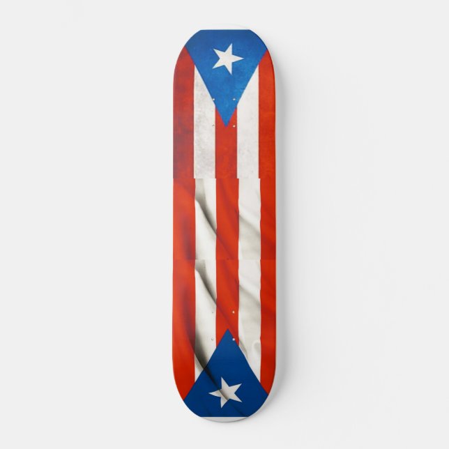 PUERTO RICO OFFIZIELL Skateboard (Vorderseite)