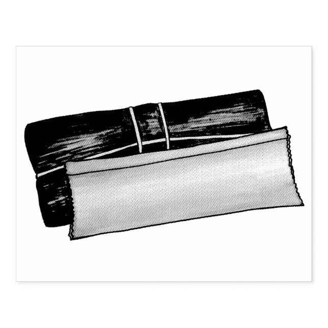 Puerto Rico Pasteles Savory Banana Leaf Cakes Gummistempel (Prägung)