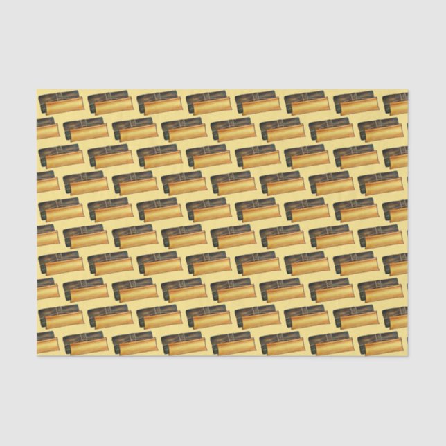 Puerto Rico Pasteles Savory Banana Leaf Cakes Seidenpapier (Vorderseite)