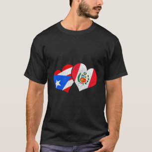 Puerto Rico Peru Pride Heritage Puerto Rico Peruv T-Shirt