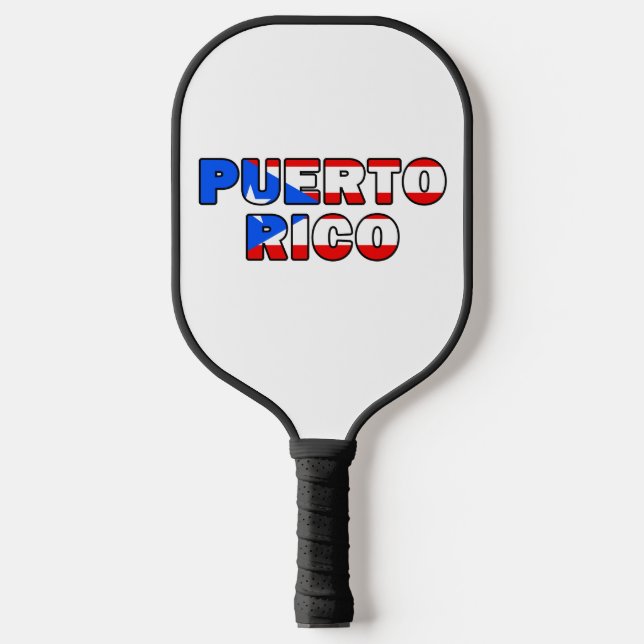 Puerto Rico Pickleball Schläger (Vorderseite)