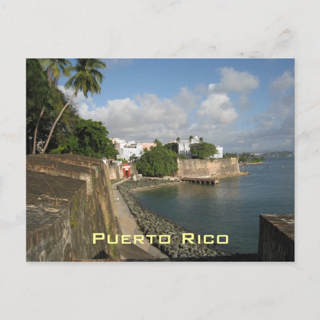 Puerto Rico Postcard Postkarte (Vorderseite)