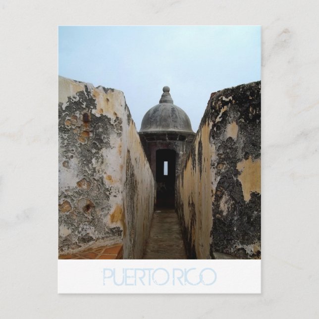 Puerto Rico Postkarte (Vorderseite)