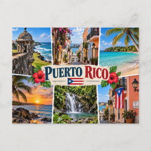 Puerto Rico Postkarte