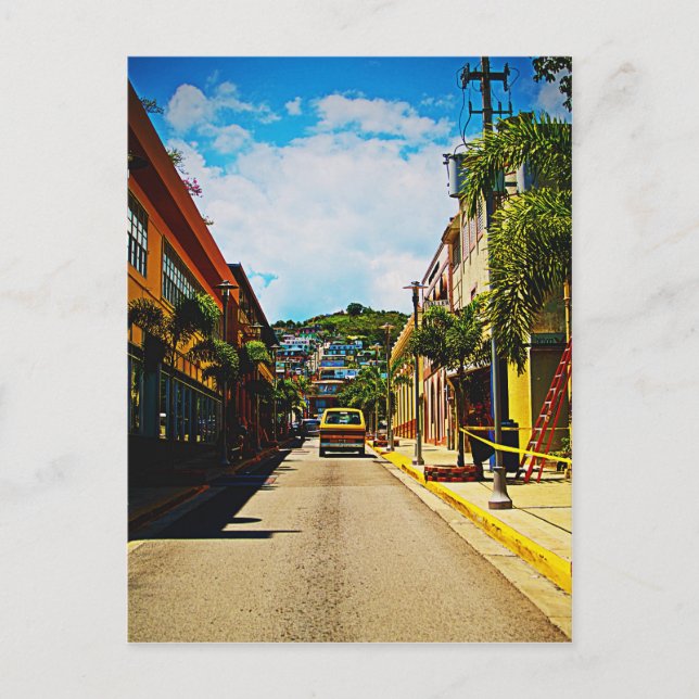 Puerto Rico Postkarte (Vorderseite)