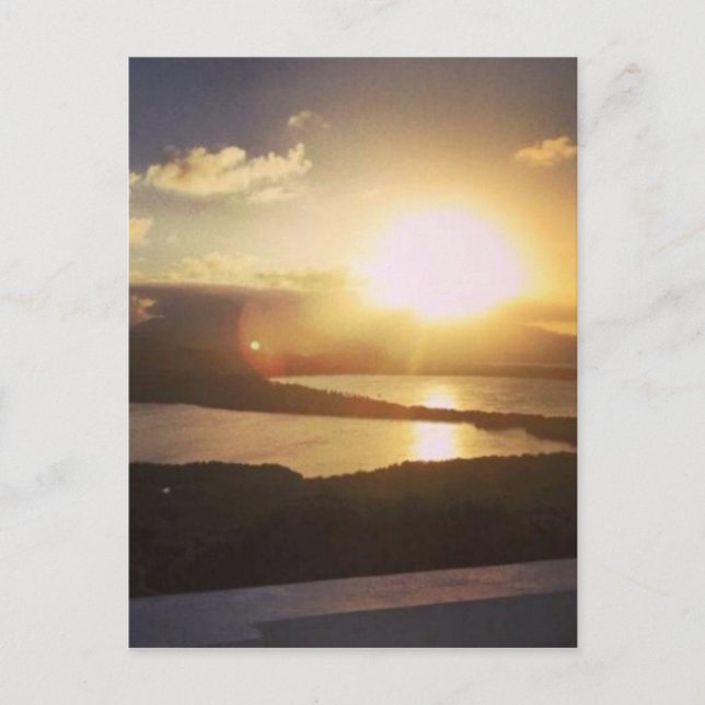 PUERTO RICO POSTKARTE (Vorderseite)