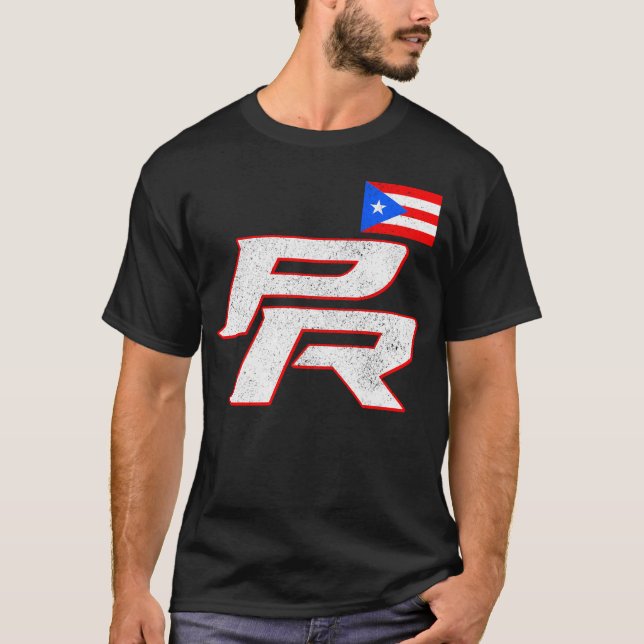 Puerto Rico Pr Pride Boricua Puerto Rico Flag T-Shirt (Vorderseite)
