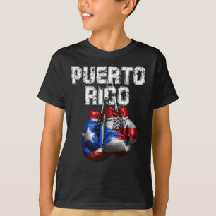 Puerto Rico Pride - Vintage Boxhandschuhe T-Shirt