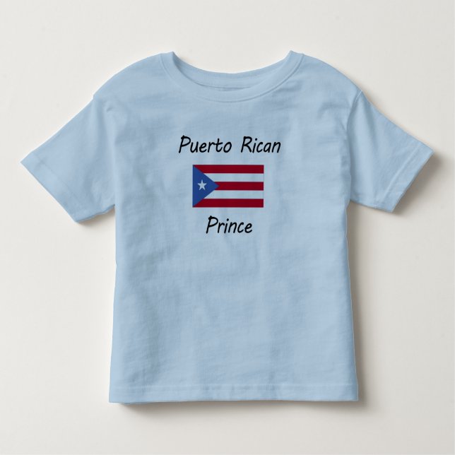 Puerto-Rico-Prinz Kleinkind T-shirt (Vorderseite)