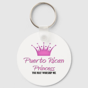 Puerto-Rico-Prinzessin Schlüsselanhänger