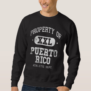 Puerto Rico Property Xxl Sport Uni Athletic Fu Sweatshirt