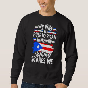 Puerto Rico Puerto Rican Boricua Puerto Rico Flag Sweatshirt