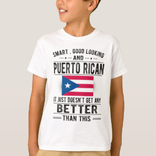 Puerto Rico Puerto Rico Roots Puerto Rico Flag T-Shirt