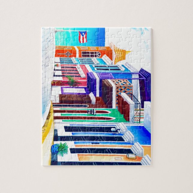 Puerto Rico Puzzle (Vertikal)