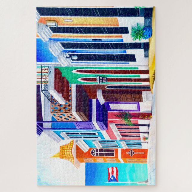 Puerto Rico Puzzle (Vertikal)
