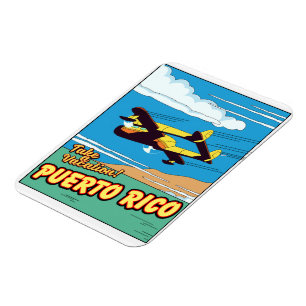 Puerto Rico Reiseplakat Magnet