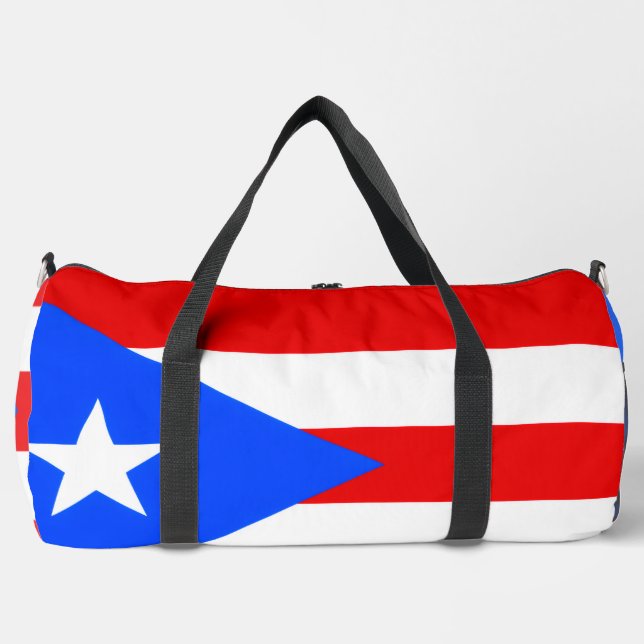 Puerto Rico Rican Flag Stadion  Duffle Bag (Vorderseite)