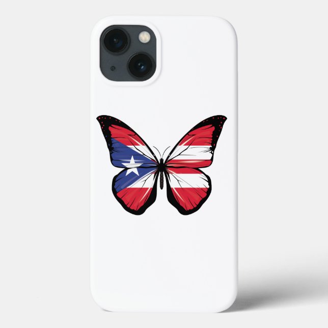Puerto Rico-Rippfahne Case-Mate iPhone Hülle (Rückseite)