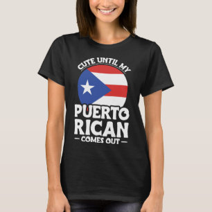 Puerto Rico Roots Niedlich bis mein Puerto Rico ko T-Shirt