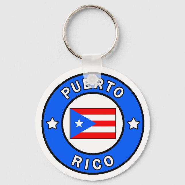 Puerto Rico Schlüsselanhänger (Vorderseite)