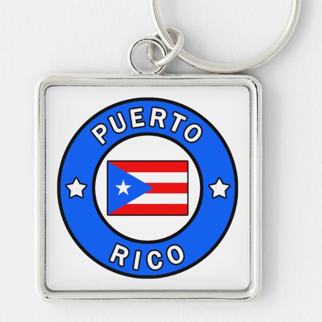 Puerto Rico Schlüsselanhänger (Vorne)