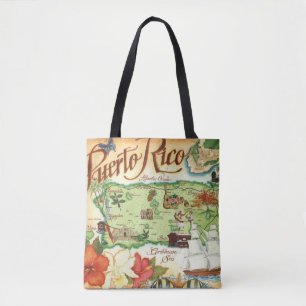 Puerto Rico-Schultertasche
