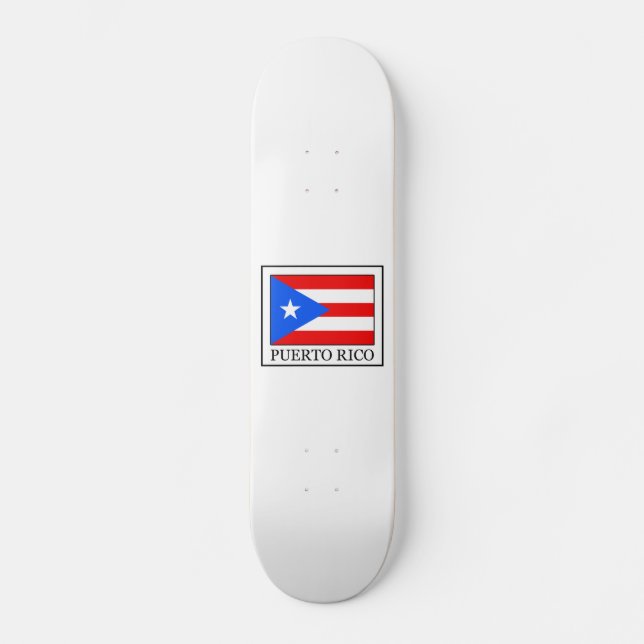 Puerto Rico Skateboard (Vorderseite)