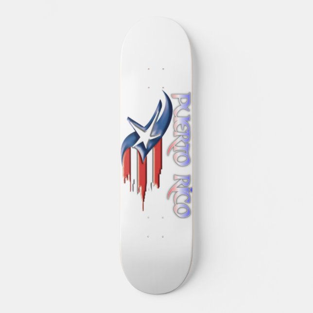 Puerto Rico Skateboard (Vorderseite)