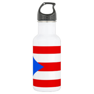 Puerto Rico Staatsflagge Trinkflasche