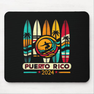 Puerto Rico Surfen Sommer Strand passende Familie Mousepad