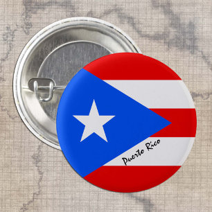 Puerto Rico-Taste, patriotische puerto-ricanische  Button