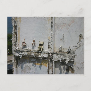 Puerto Rico teddy trägt Postcard Postkarte