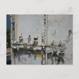 Puerto Rico teddy trägt Postcard Postkarte